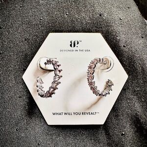 Elegant Silver Hoop Earrings